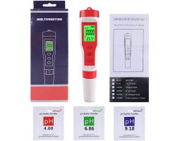 Карманный кондуктометр / ph-метр / термометр