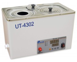 Водяная баня UT-4302 ULAB 2-х местная, до 100°С)